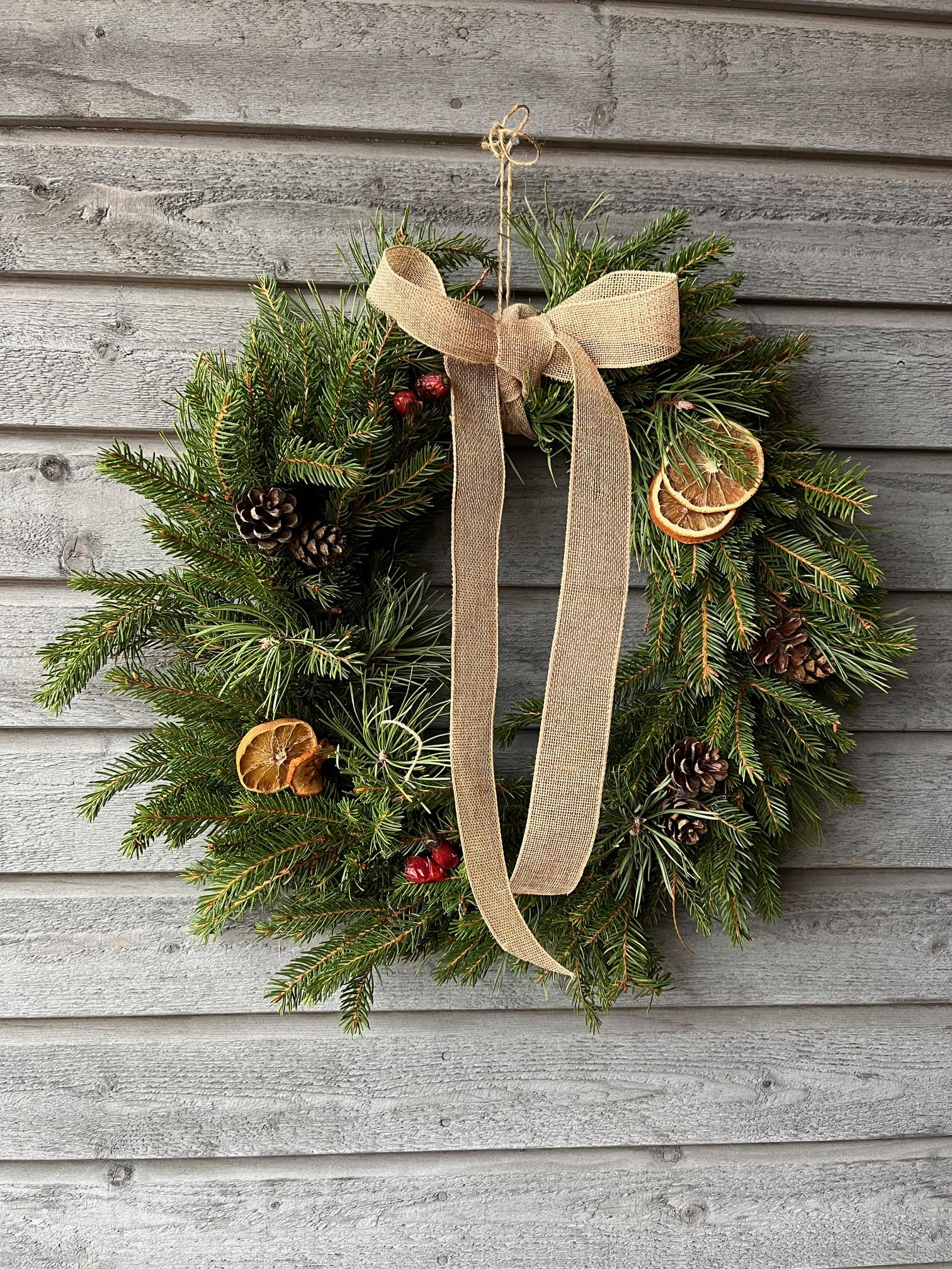 Kransar till advent/jul